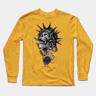 Skeleton-o Liberty Long Sleeve T-Shirt